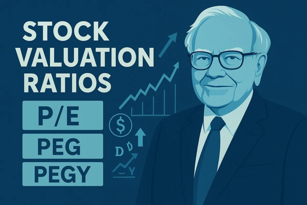PE PEG PEGY stock valuation ratios